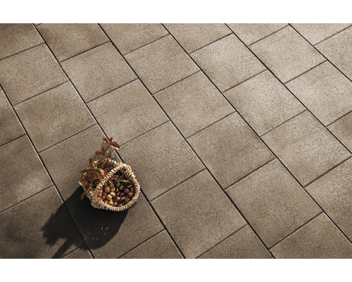 Beton Terrassenplatte iStone Starter braun 40 x 40 x 4 cm-0