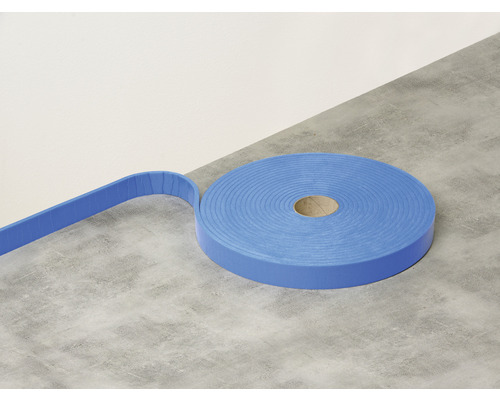 Blaues Dichtungsband auf Rolle