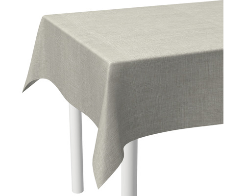 Tischdecke Style Plus Linette Robust taupe 200 x 140 cm