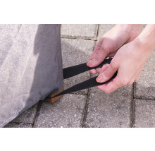 Befestigung einer Schutzhülle mit Klettverschluss