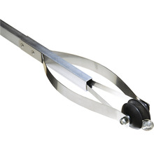 Greifwerkzeug aus Metall mit Rollen