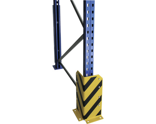 Regalstütze mit Anfahrschutz