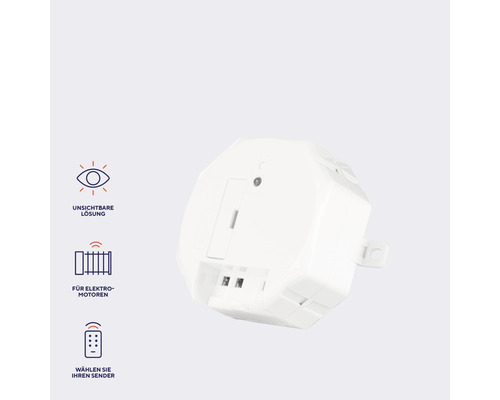 Elektromotorsteuerung zur unsichtbaren Montage