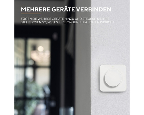 Aufputz Wandschalter zur Steuerung von Steckdosen