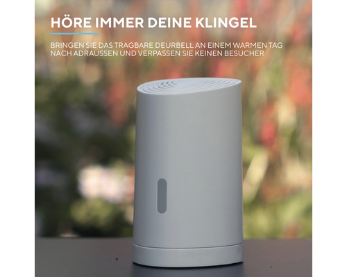 Tragbare Türklingel für den Innen- und Außenbereich