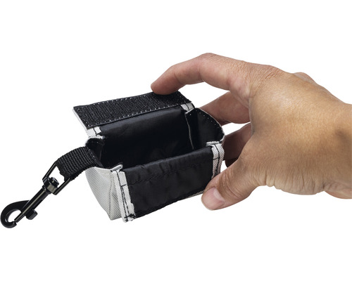 Kleine Tasche mit Clip zur Befestigung