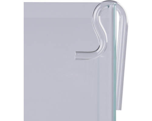 Detailaufnahme eines Aquariums mit Glasrohr