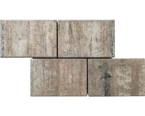 Mehrere Betonpflastersteine