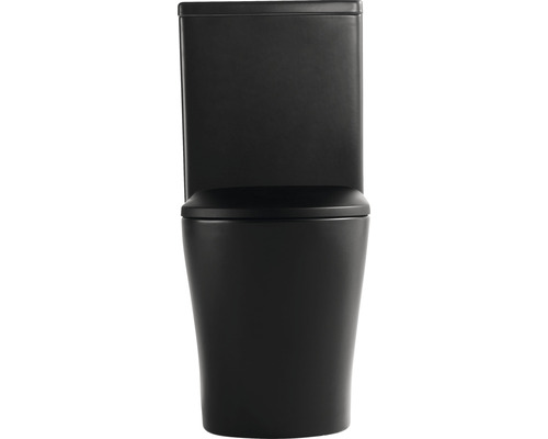 Schwarze Standtoilette für das Badezimmer