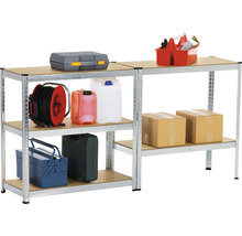Schwerlast Steckregal EASYmaxx verzinkt 1800x900x400 mm 5 Böden Tragkraft 875 kg-thumb-5