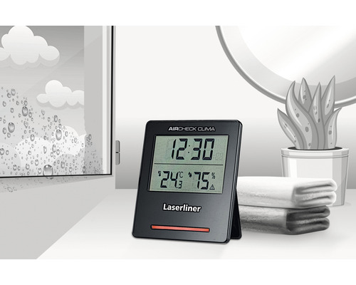 Laserliner Aircheck Clima Raumklimamessgerät zur Temperatur und Luftfeuchtigkeitsmessung