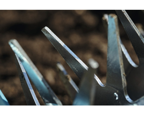 Nahaufnahme einer Gartenkralle