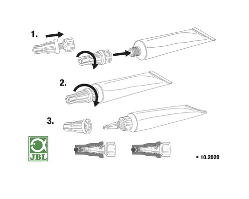 Anleitung zur Anwendung einer Aquariensilikonkartusche