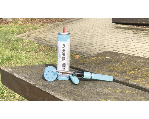 Weller Lötkolben mit Gas und Nachfüllpatrone