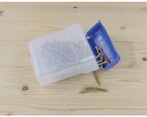 Schrauben in einer Aufbewahrungsbox