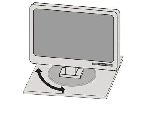 Drehbare Computer Monitorhalterung zur flexiblen Bildschirmausrichtung