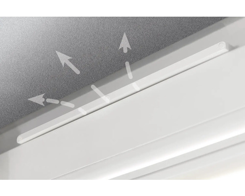 Fenster mit Fensterlüfter und Luftzirkulation