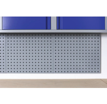 Lochwand LW1 4-kant Industrial 590 x 550 x 30 mm grau 22 Löcher-thumb-1 Lochwand LW1 4-kant Industrial 590 x 550 x 30 mm grau 22 Löcher-thumb-1