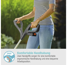 Akku Trimmer GARDENA P4A Smallcut 23/18V ohne Akku und Ladegerät
