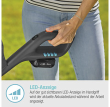 Akku Trimmer GARDENA P4A Smallcut 23/18V ohne Akku und Ladegerät