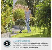 Akku Trimmer GARDENA P4A Smallcut 23/18V ohne Akku und Ladegerät