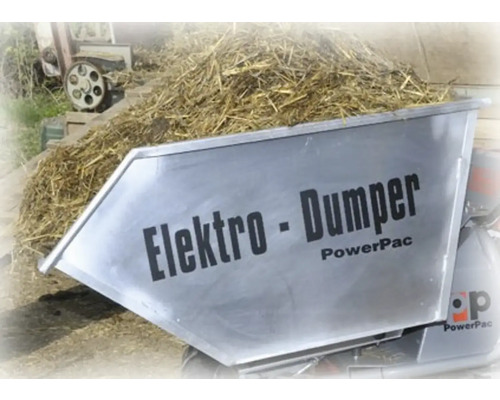 Elektro Dumper mit Füllung