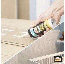 Pattex Montagekleber Kleben statt Bohren weiß 133 g-thumb-2 Pattex Montagekleber Kleben statt Bohren weiß 133 g-thumb-2
