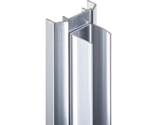 Detailansicht eines Aluminiumprofils