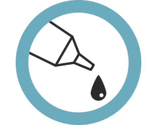 Symbol für tropffreie Dosierung