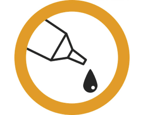 Symbol für dosierbare Flüssigkeit