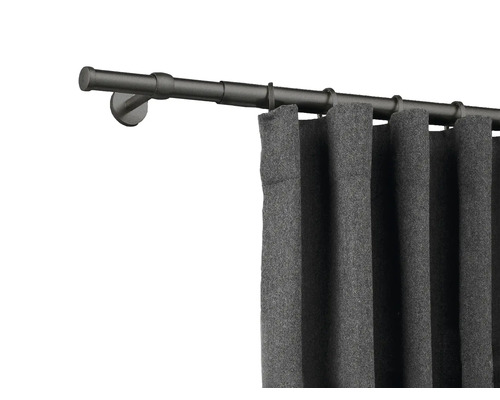 Gardinenstange mit Vorhang