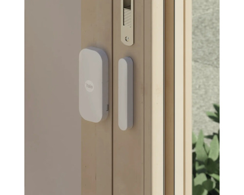 Yale Logo Türkontakt mit Sensor am Fensterrahmen