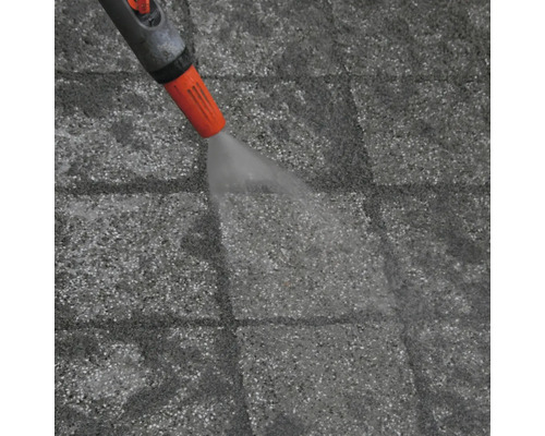 Reinigung von Terrassenplatten mit einem Hochdruckreiniger