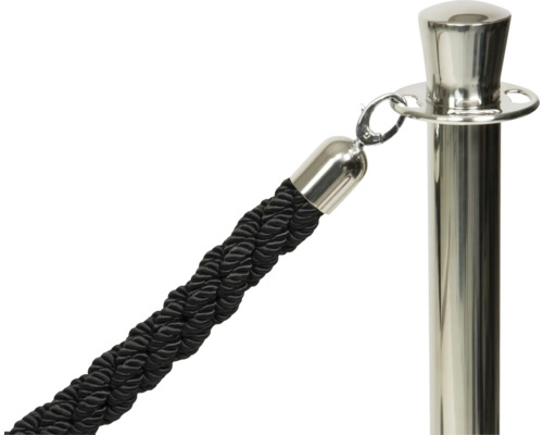 Absperrseil mit Pfosten aus Metall