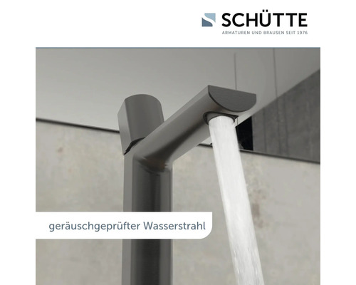 Wasserhahn mit geräuschgeprüftem Wasserstrahl