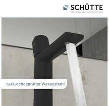 SCHÜTTE Waschtischarmatur NEW YORK schwarz matt 33616