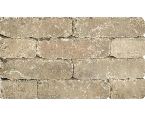 Rechteckige Pflastersteine aus Beton