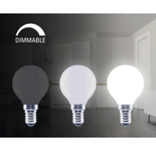 FLAIR LED Kerzenlampe dimmbar C35 E14/6W(60W) 806 lm 2700 K warmweiß matt-thumb-3