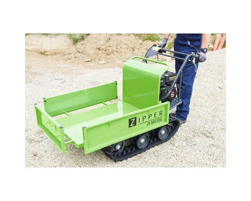 Motorisierte Schubkarre mit Kettenantrieb für den Garten- und Landschaftsbau