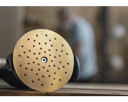 Rotationsschleifer mit Schleifscheibe