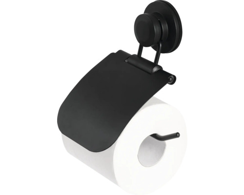 Toilettenpapierhalter mit Saugnapfmontage und Abdeckung