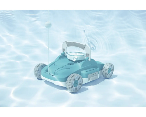 Poolreinigungsroboter unter Wasser