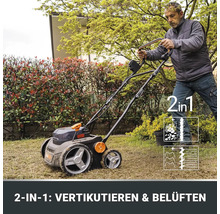 51+ Worx Akku Vertikutierer, Kaufe akku vertikutierer 2in1 worx nitro