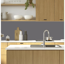Küchenrückwand mySpotti Profix Telegrau 2 270 x 60 cm PX-27060-RAL7046-HB