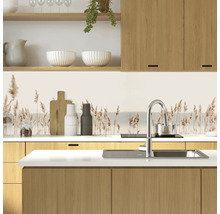 Küchenrückwand mySpotti Profix Seebi Seegras 160 x 60 cm PX-16060-1838-HB