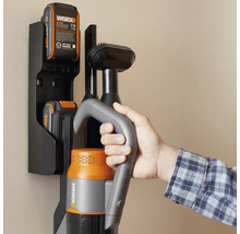 Akku-Staubsauger Handsauger WORX 20V WX038, inkl. 2 Akkus (2 Ah) und Ladehalterung