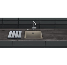 Spüle Schock Kiruna N-100 FB 445 x 445 mm night KIRN100FBNGT