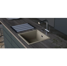 Spüle Schock Kiruna N-100 FB 445 x 445 mm night KIRN100FBNGT