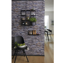 Wandbelag PVC Ceramics Stone wall grau 67,5 cm breit (Meterware)