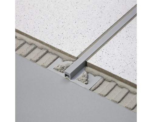 Aluminium Übergangsprofil zwischen zwei Bodenbelägen